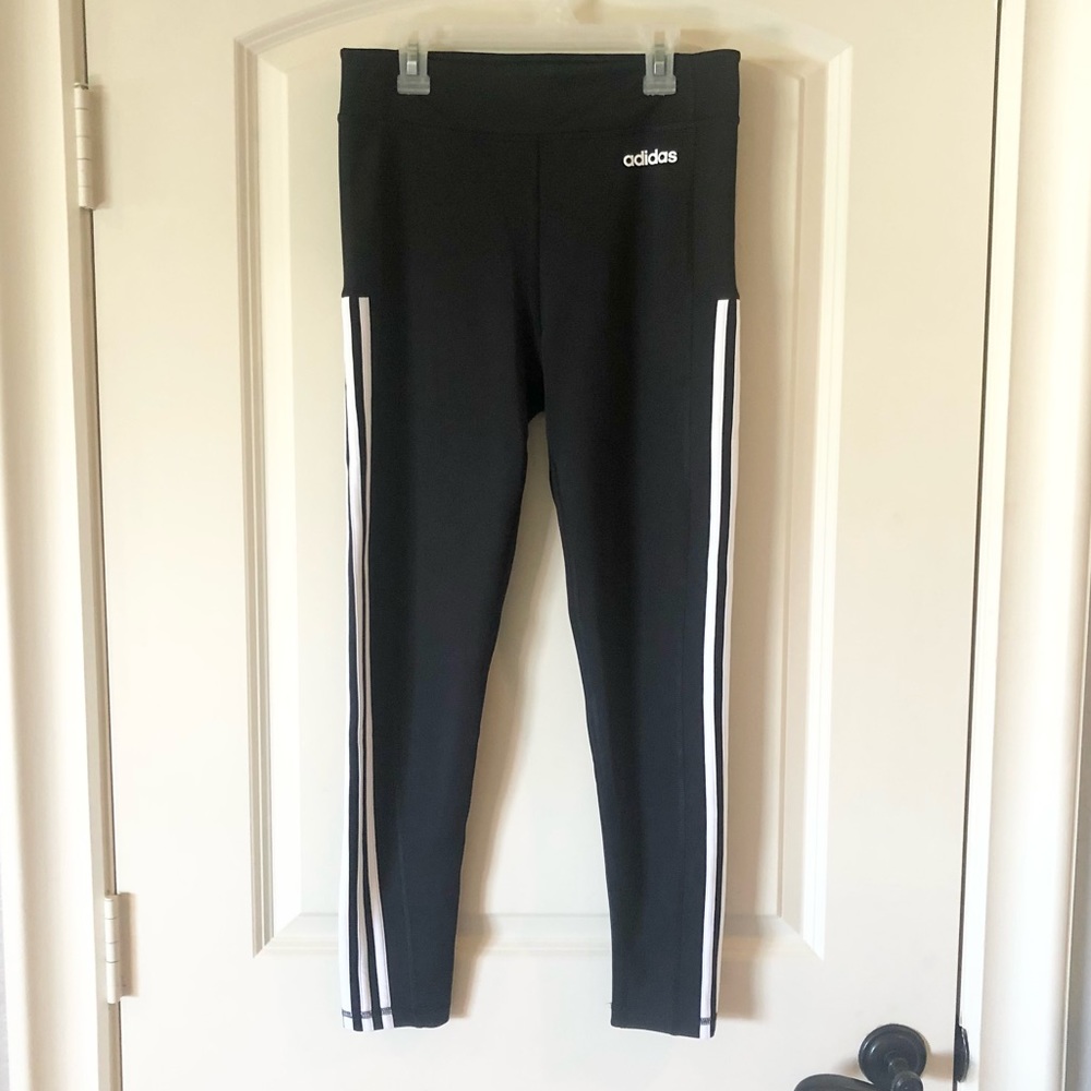 adidas AEROREADY High Rise 3-Stripe 7/8 Leggings M